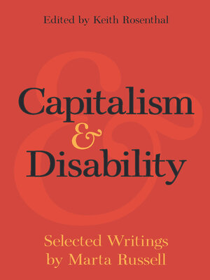 cover image of Capitalism and Disability